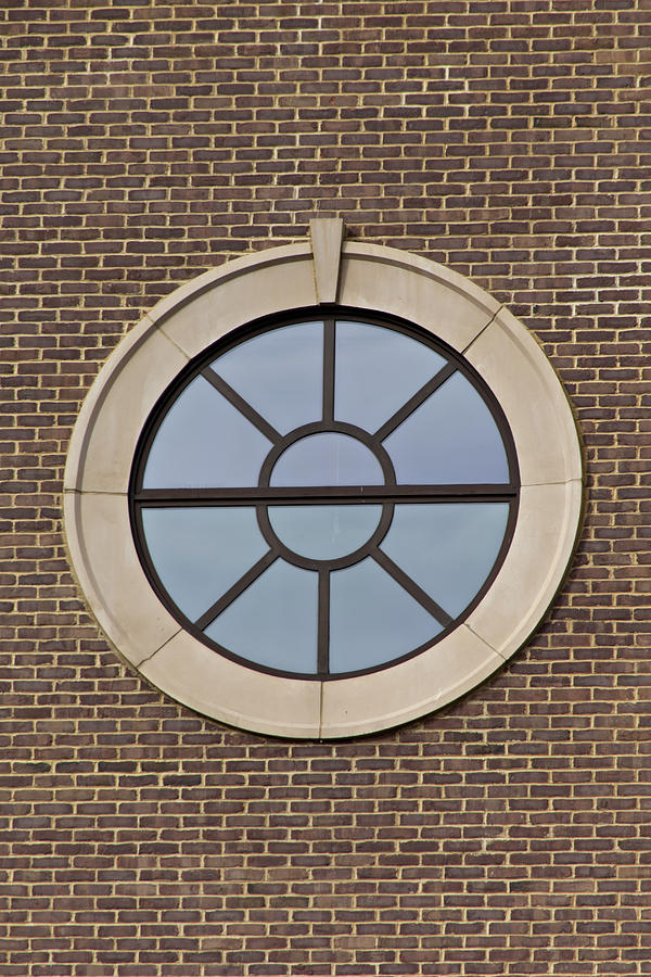Architecture Photograph - Portal Window by Heather Reeder