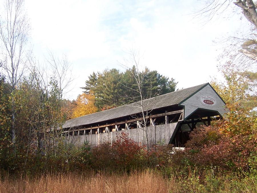 Porter Covered Bridge Photograph by Catherine Gagne