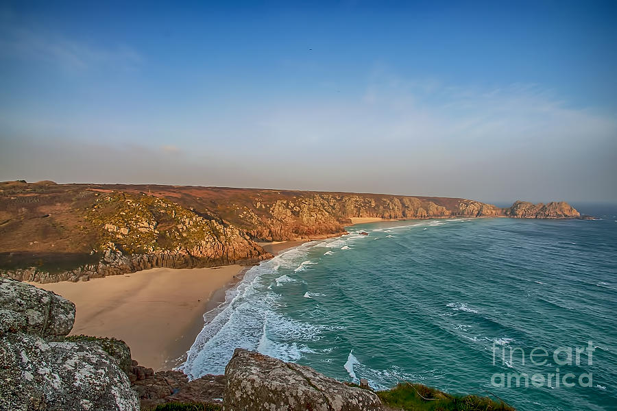 Porthcurno Photograph by Chris Thaxter