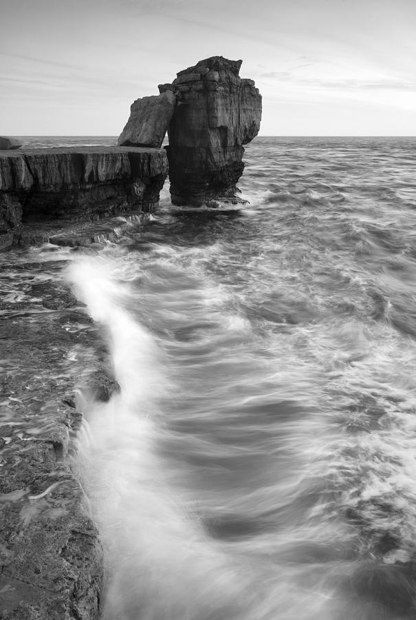 Portland Bill Seascape Photograph by Ian Middleton