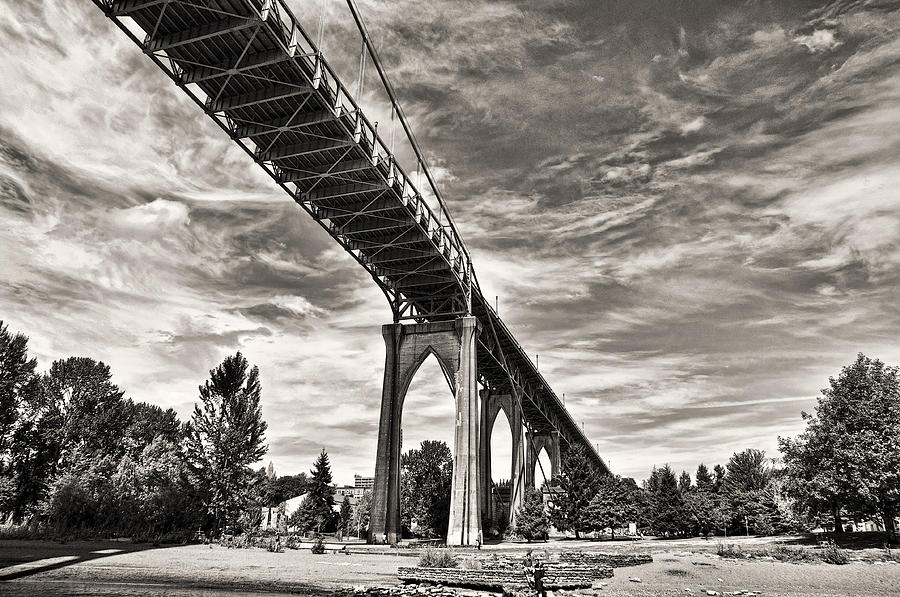 Portland Bridge 1 Photograph by Betty Eich