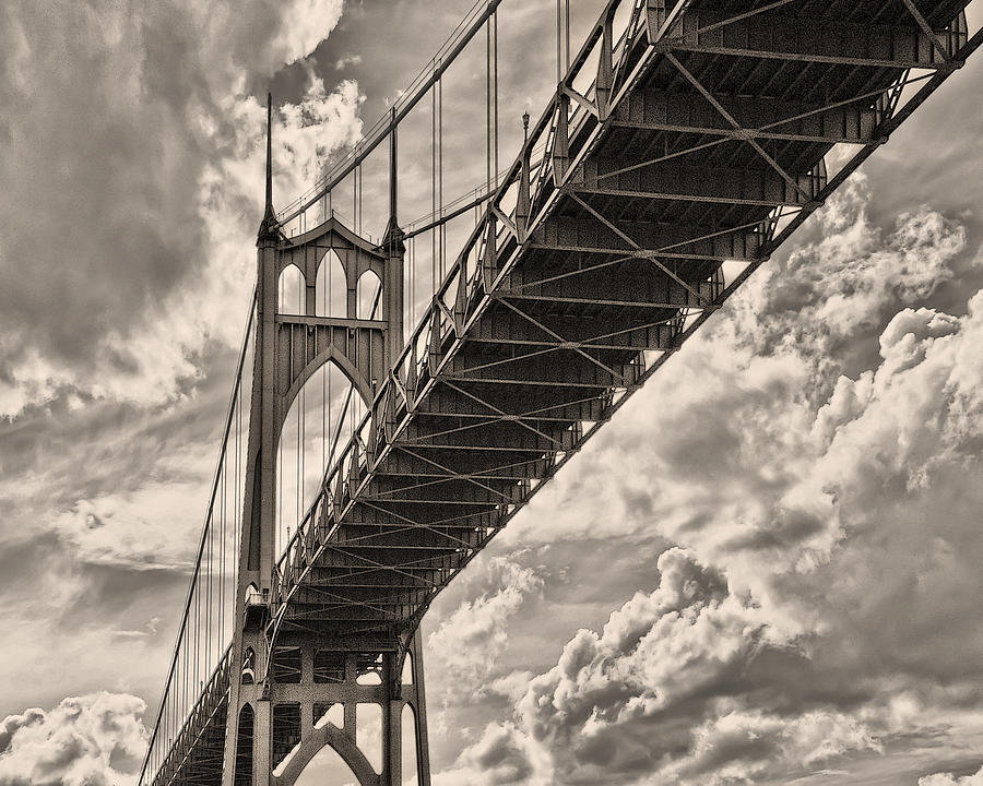 Portland Bridge 2 Photograph by Betty Eich