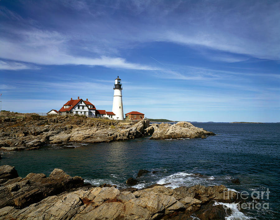 Portland Head Light Photograph By Rafael Macia - Fine Art America