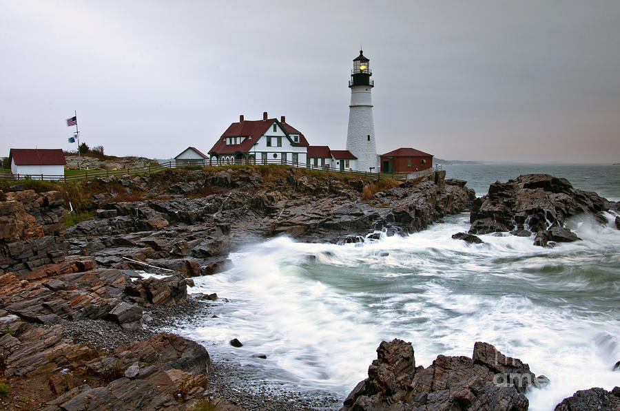 Portland Head Lighthouse Photograph by Glenn Gordon