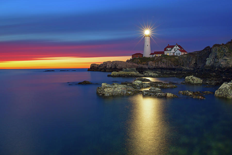 Portland Head Lighthouse Photograph by Image By Michael Rickard