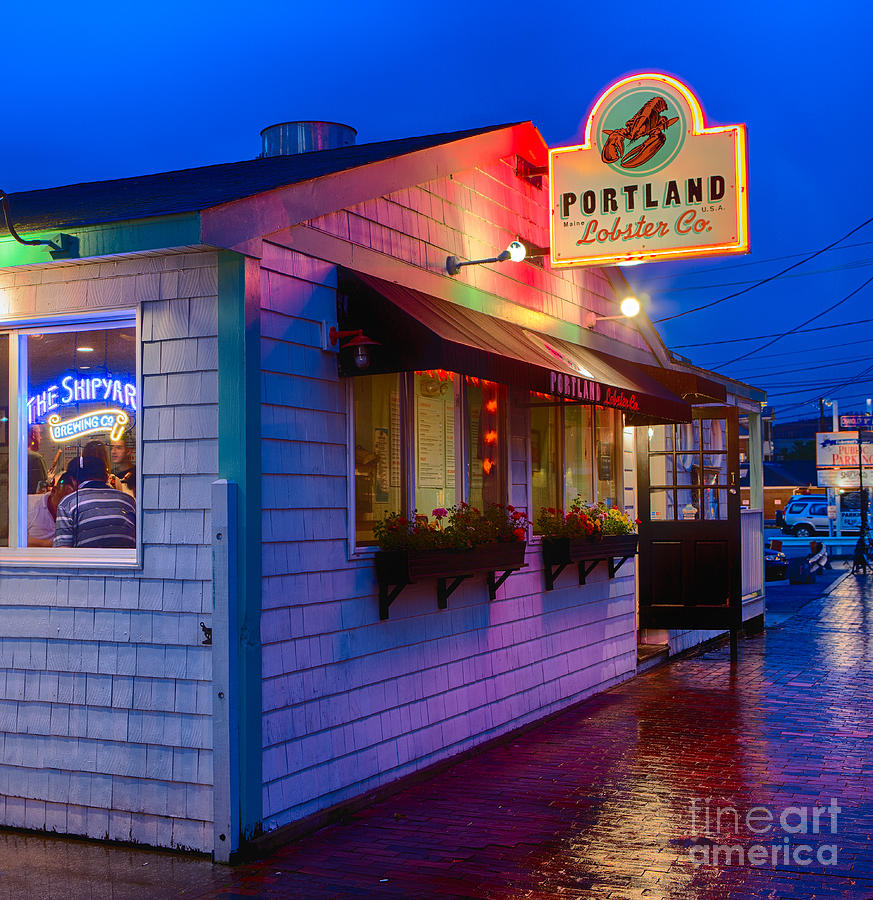 Portland Photograph - Portland Lobster Company by Jerry Fornarotto