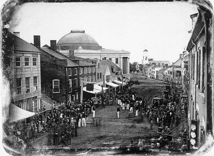 Portland, Maine, 1848 Photograph by Granger