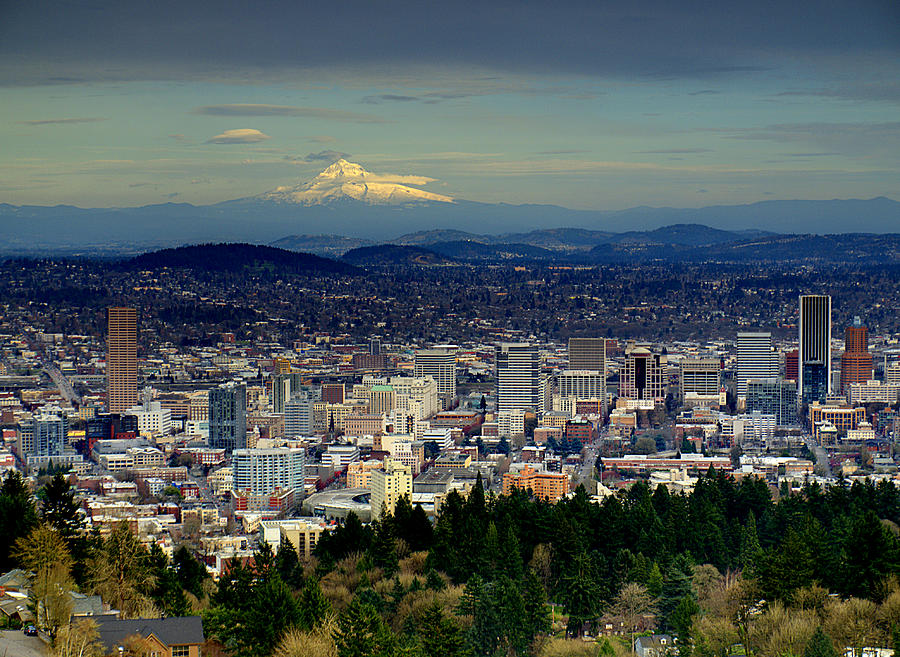 Portland Oregon Photograph by HW Kateley