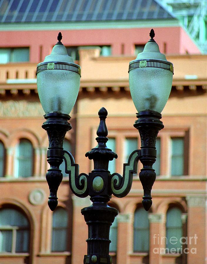 Portland Street Lamp Photograph by James B Toy