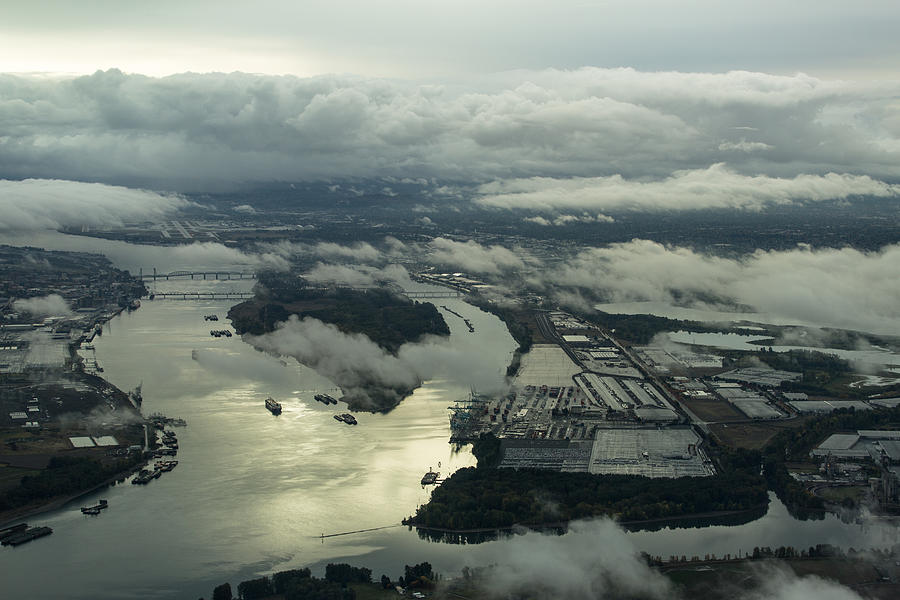 Portland Waterways Photograph by John Daly