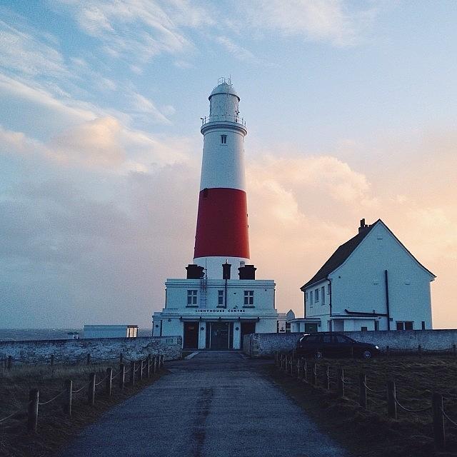 Sunset Photograph - #portlandbill #lighthouse #weymouth by Robyn Chell