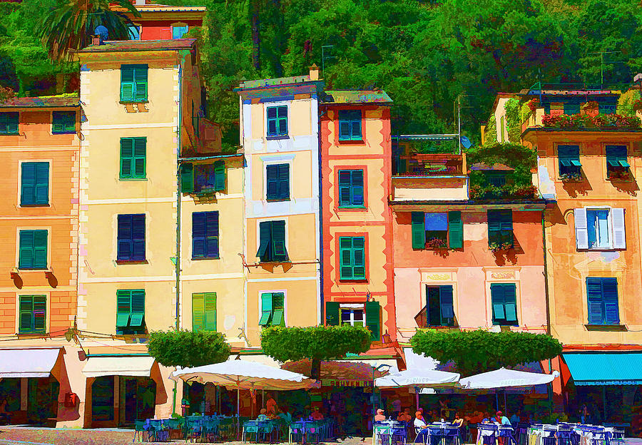 Portofino Color Photograph by Rochelle Berman
