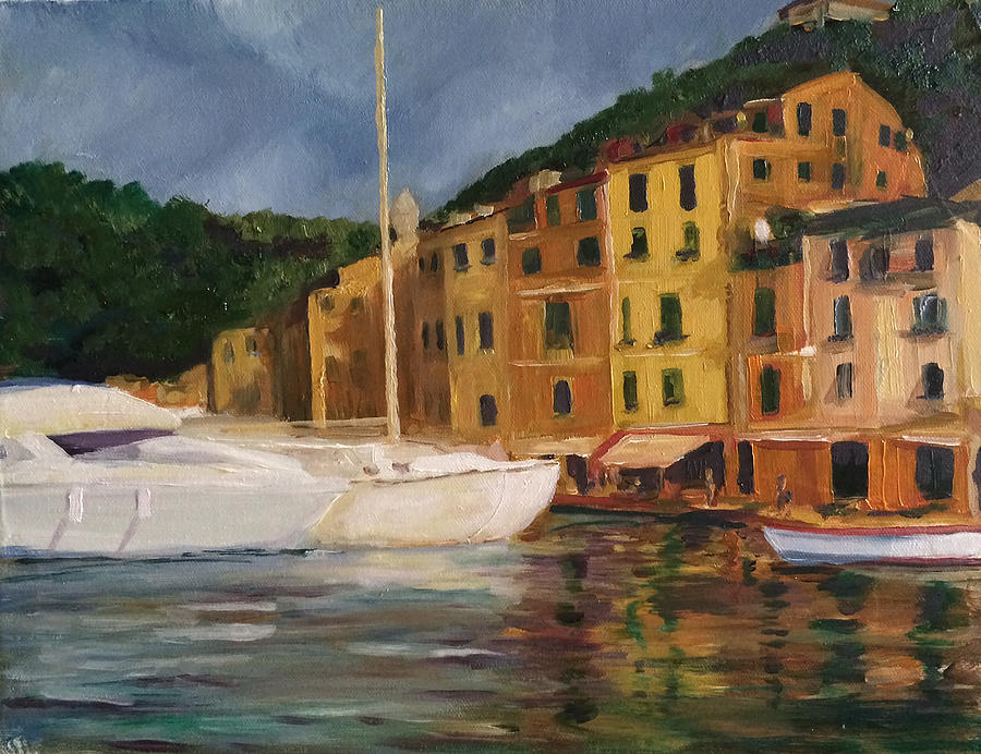 Portofino - III Painting by Josef Kelly