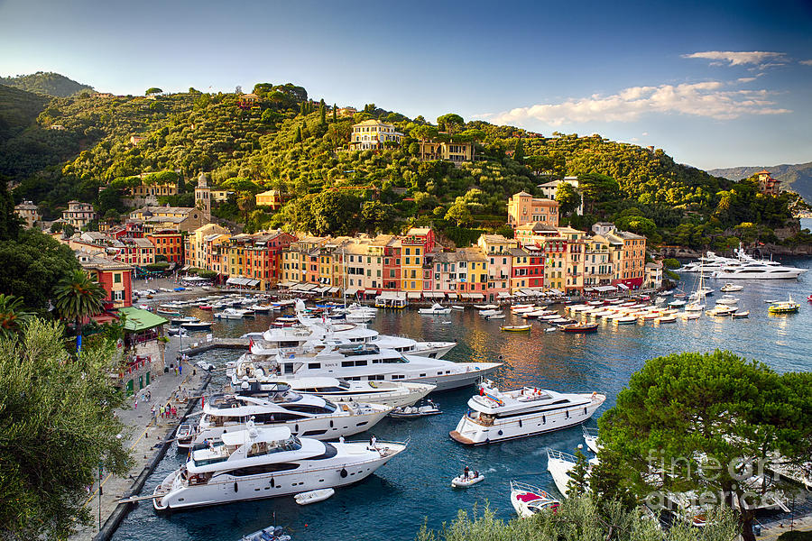 Architecture Photograph - Portofino Summer Afternoon by George Oze