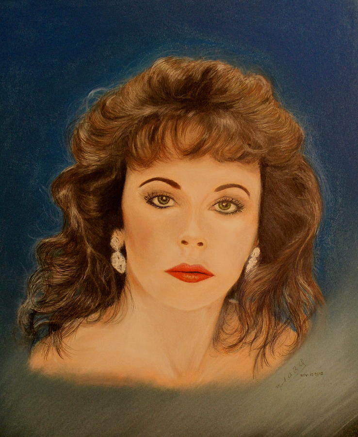 Portrait Painting - Portrait by Miguel Rodriguez by Anne-Elizabeth Whiteway