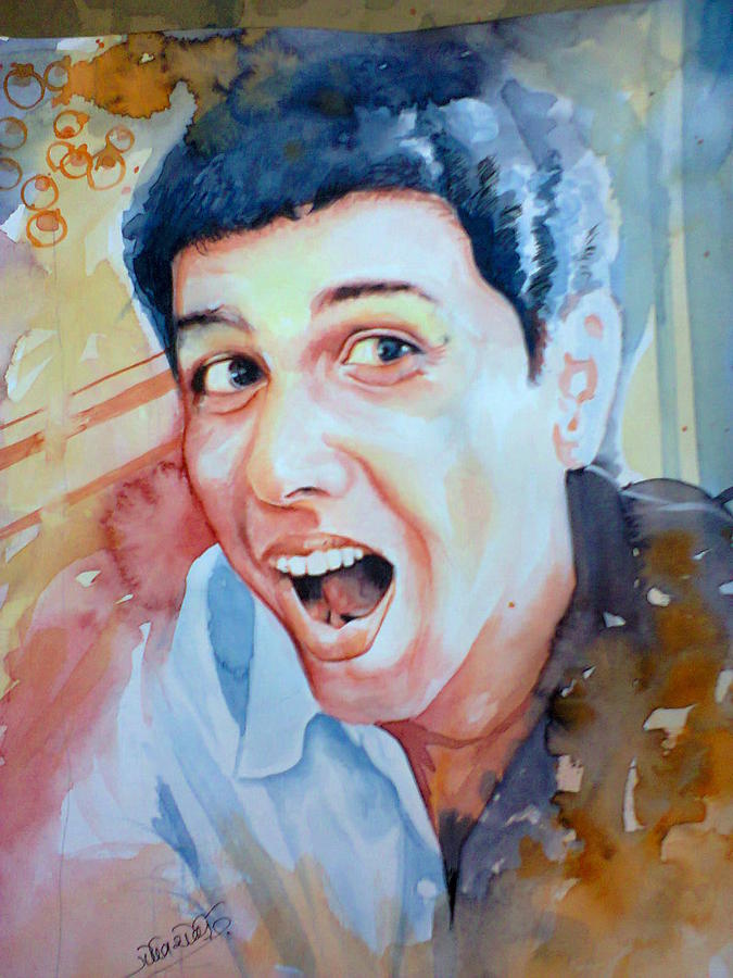 Percy Painting - Portrait by Gourav Sheode