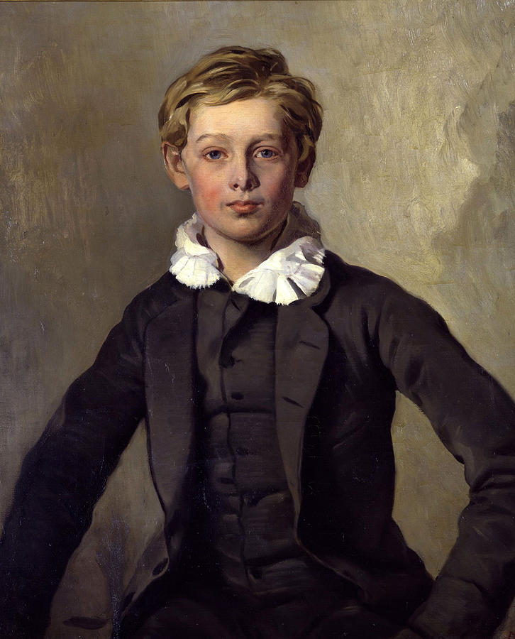 Portrait Of A Boy Painting