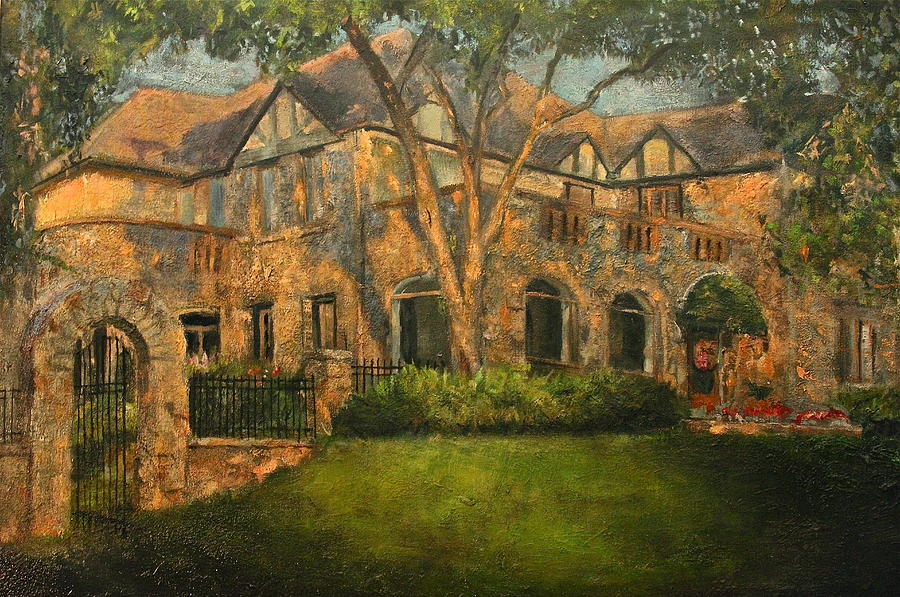 Home Painting - Portrait of a Home by Seth Camm