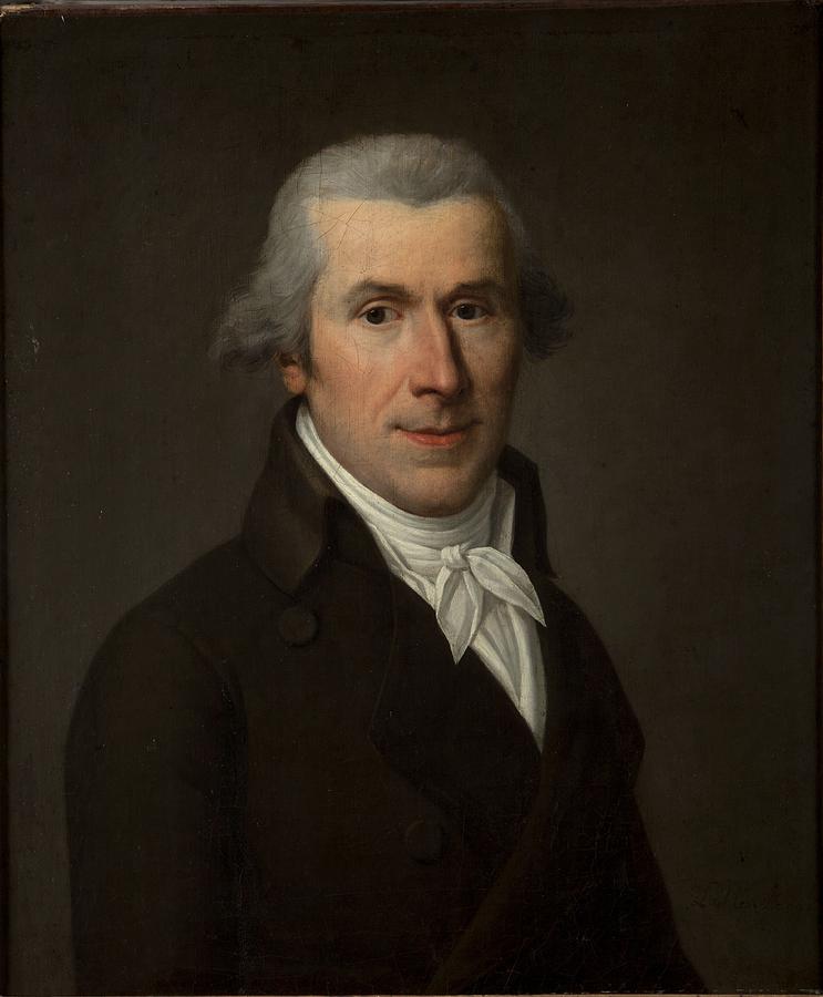 Portrait Of A Man, C.1799-1800 Oil On Canvas Photograph by Jean Louis ...