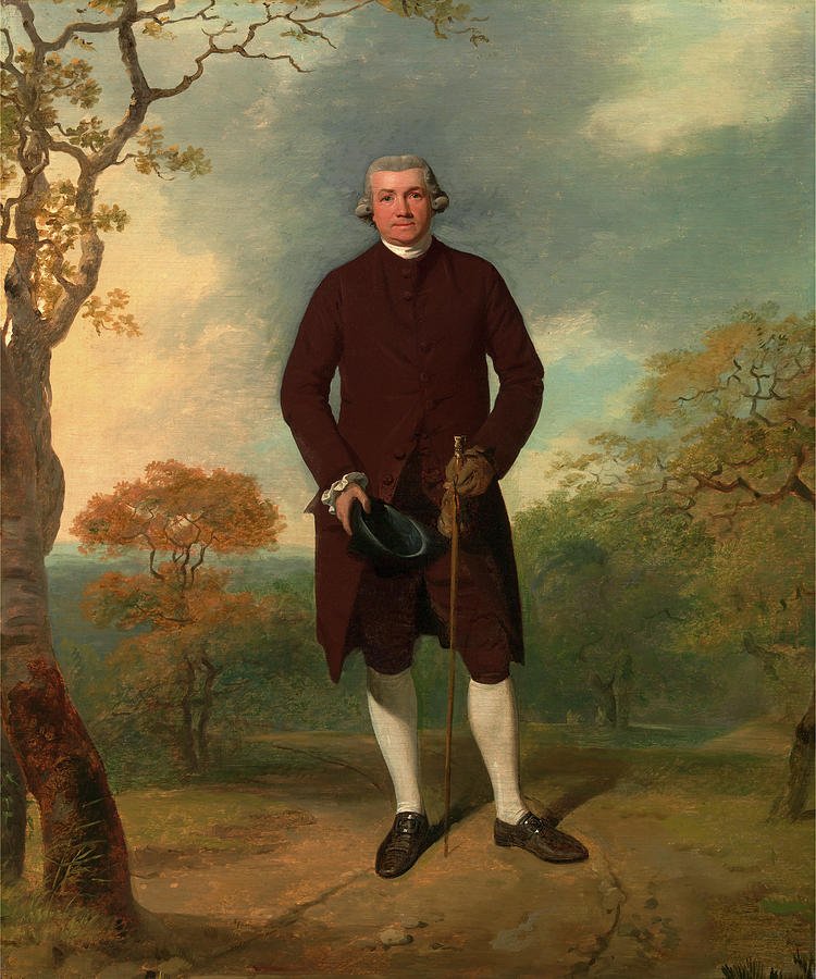 Portrait Of A Man, Called George Basil Woodd Called Basil Painting by ...