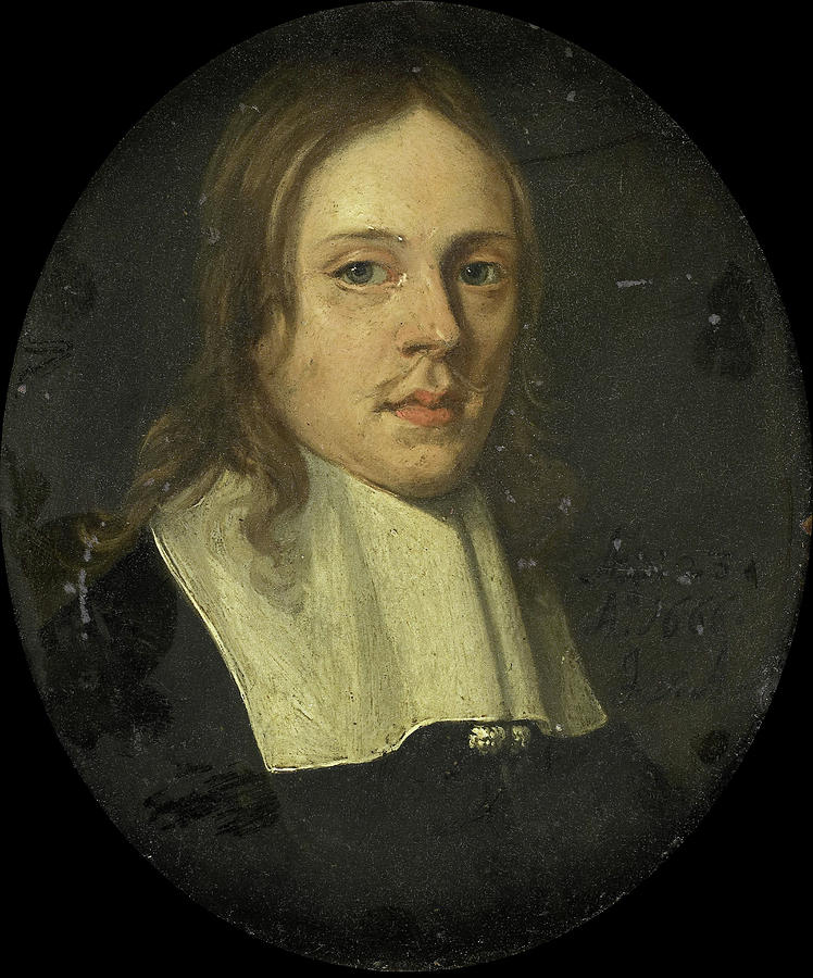 Portrait Drawing - Portrait Of A Man, Jan Van Assen by Litz Collection