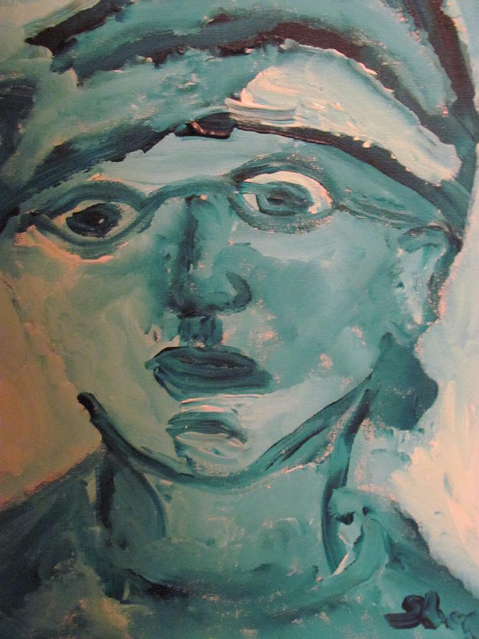 Portrait Painting - Portrait of a Man by Shea Holliman