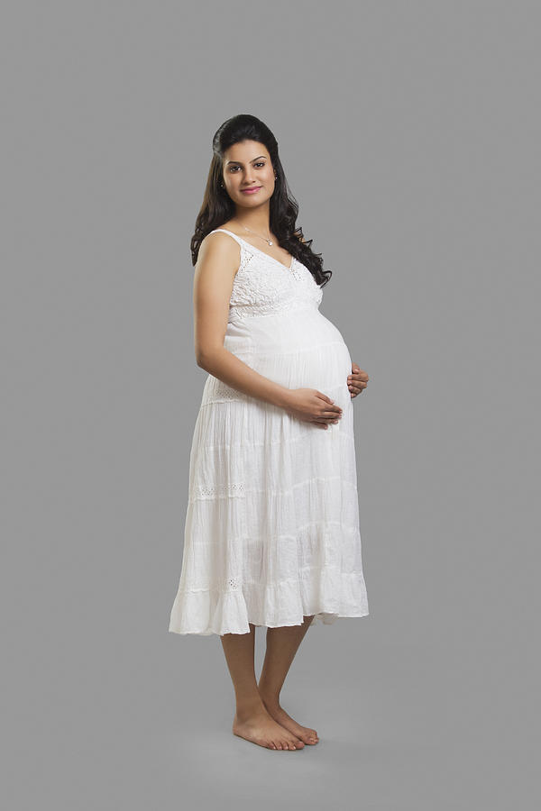 Portrait of a pregnant woman Photograph by Sudipta Halder