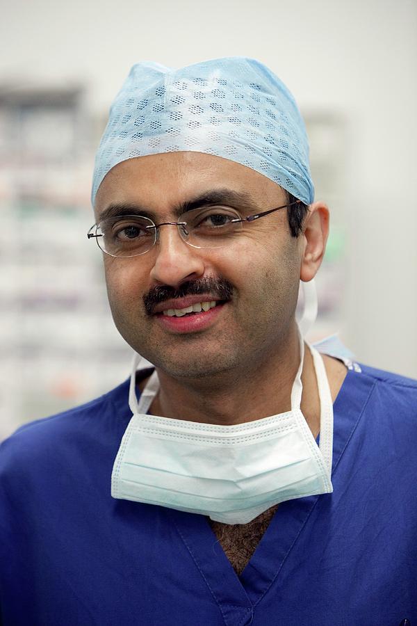 Portrait Of A Surgeon Photograph by Mark Thomas/science Photo Library