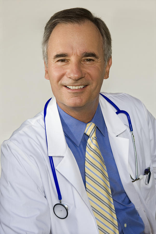 Portrait of a trustworthy doctor Photograph by Dorgie Productions
