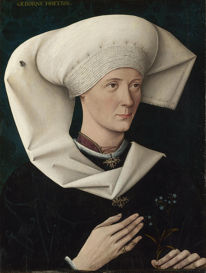 Portrait of a Woman of the Hofer Family Painting by Swabian