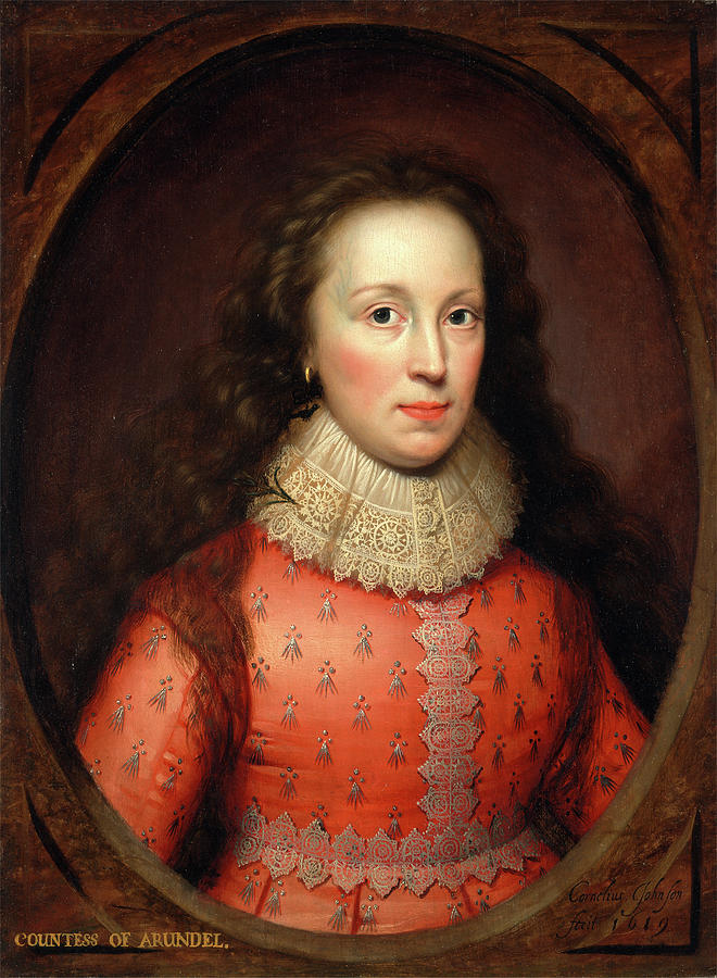 Swallow Painting - Portrait Of A Woman, Traditionally Identified by Litz Collection