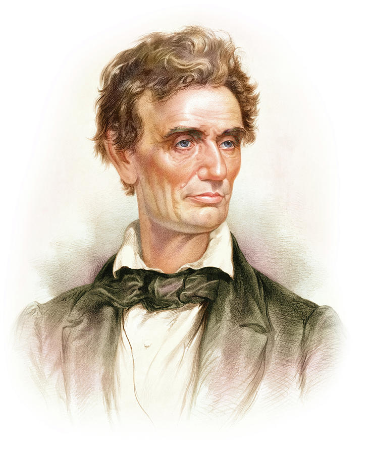 Portrait Of A Young Abraham Lincoln Photograph