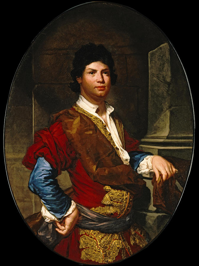 Portrait of a Young Man as a Gentleman Painting by Fra Galgario