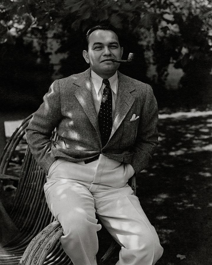 Portrait Of Actor Edward G. Robinson Photograph by William Bolin