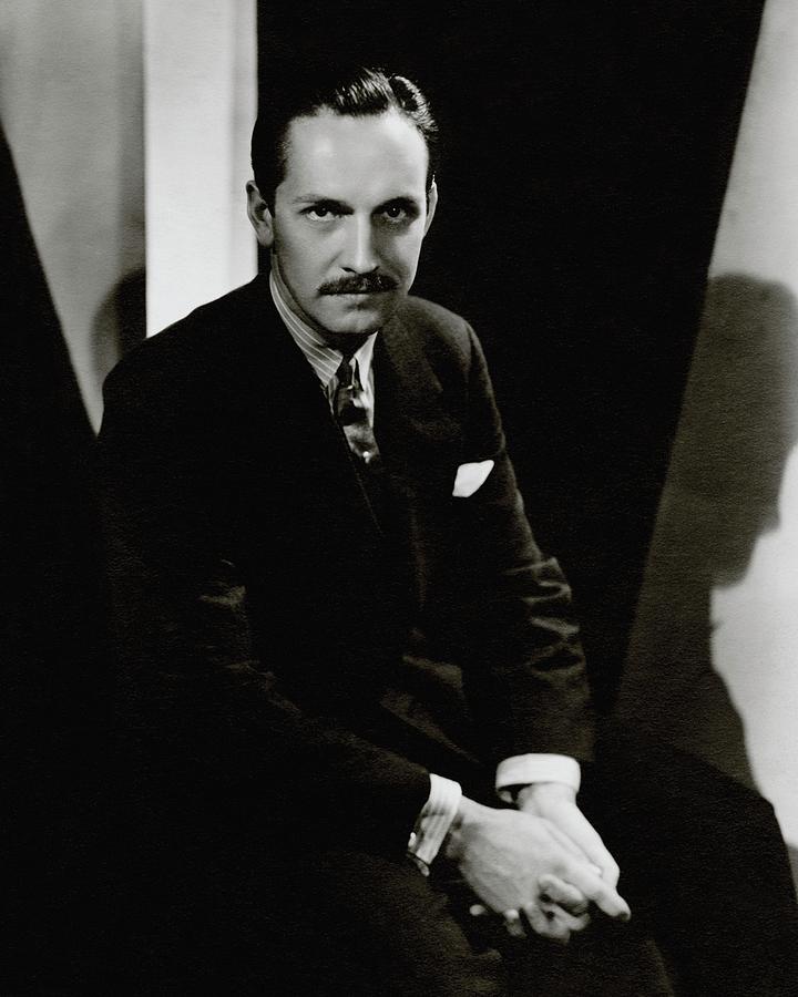 Portrait Of Actor Frederick March By Toni Von Horn