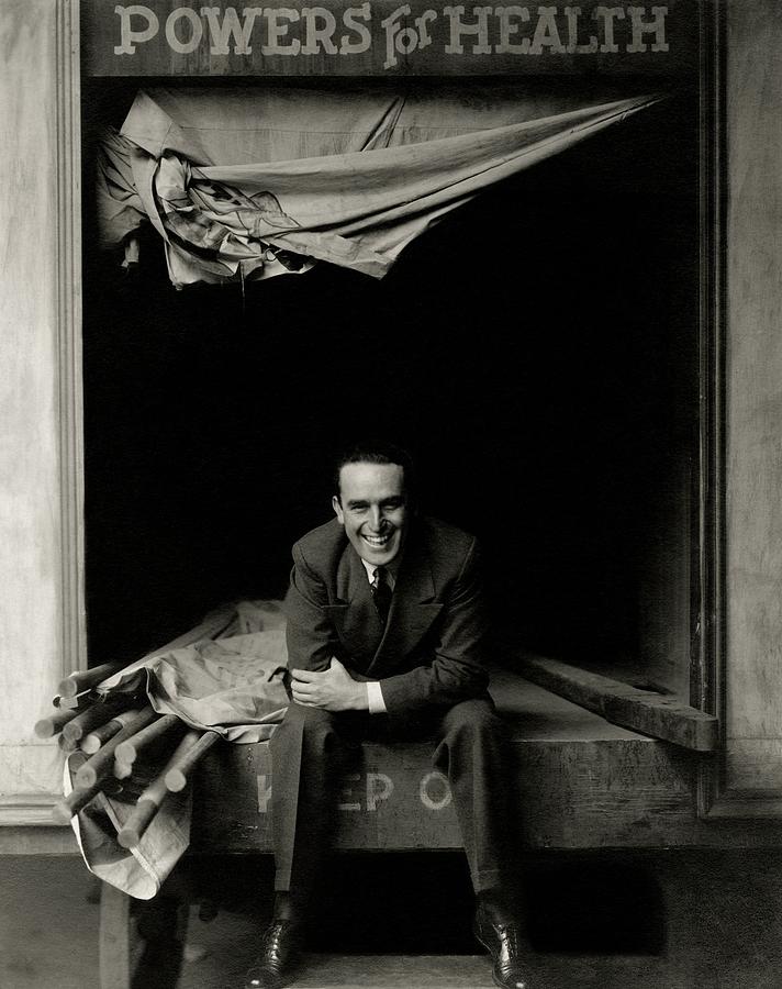 Portrait Of Actor Harold Lloyd Photograph by Edward Steichen