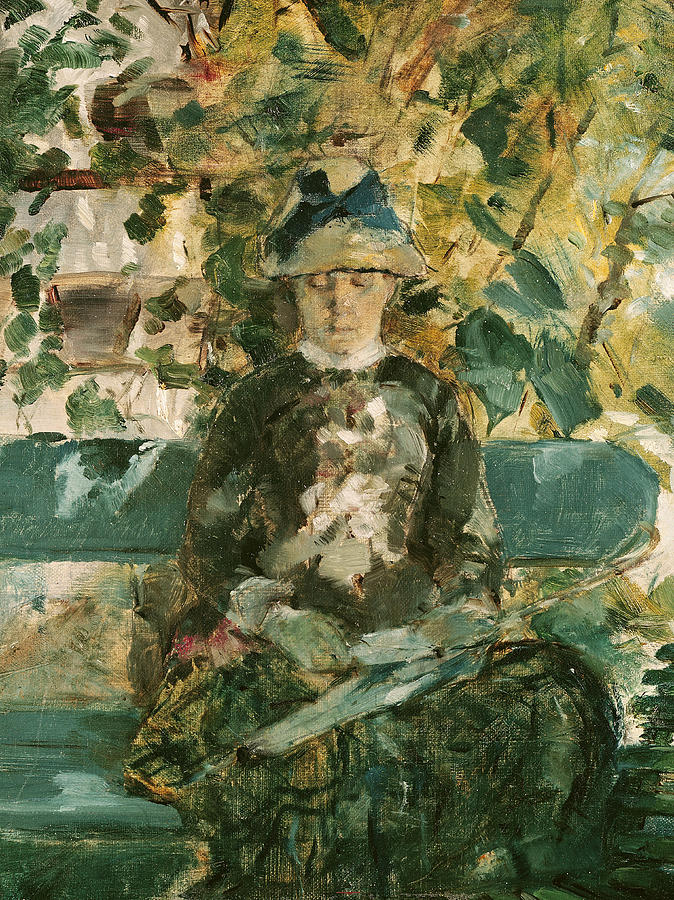 Portrait Painting - Portrait of Adele Tapie de Celeyran by Henri de Toulouse-Lautrec