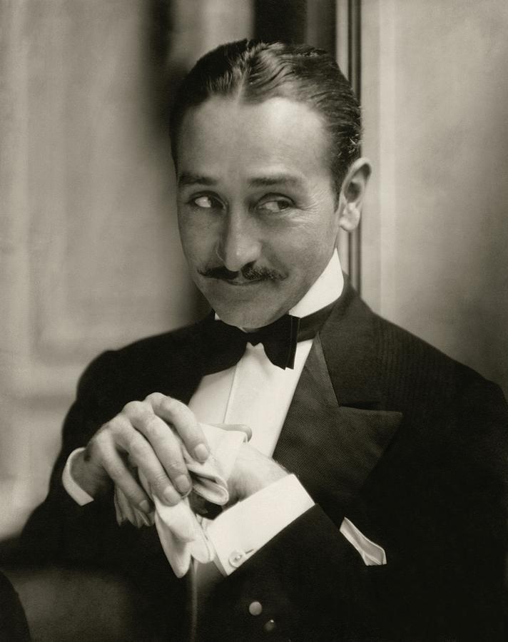 Portrait Of Adolphe Menjou Photograph by Edward Steichen