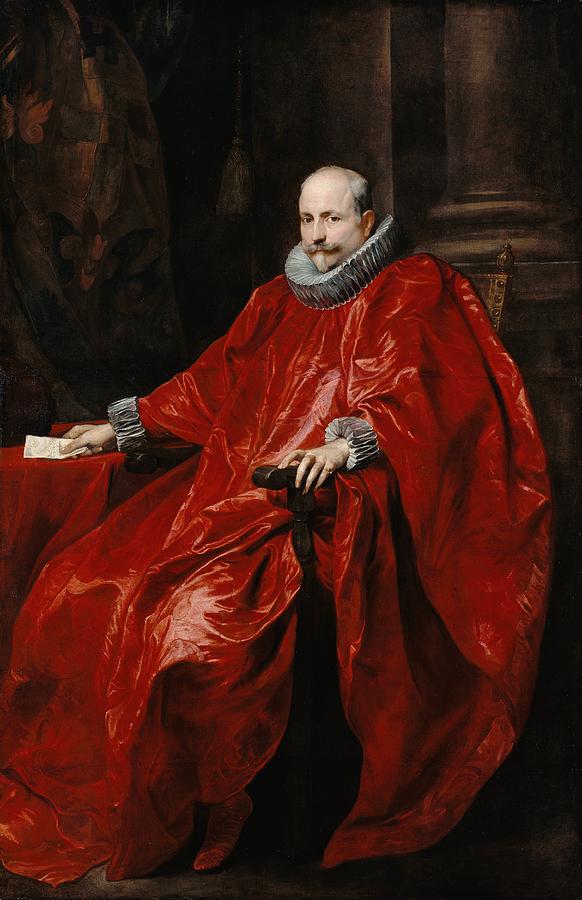 Portrait Painting - Portrait of Agostino Pallavicini by Anthony van Dyck