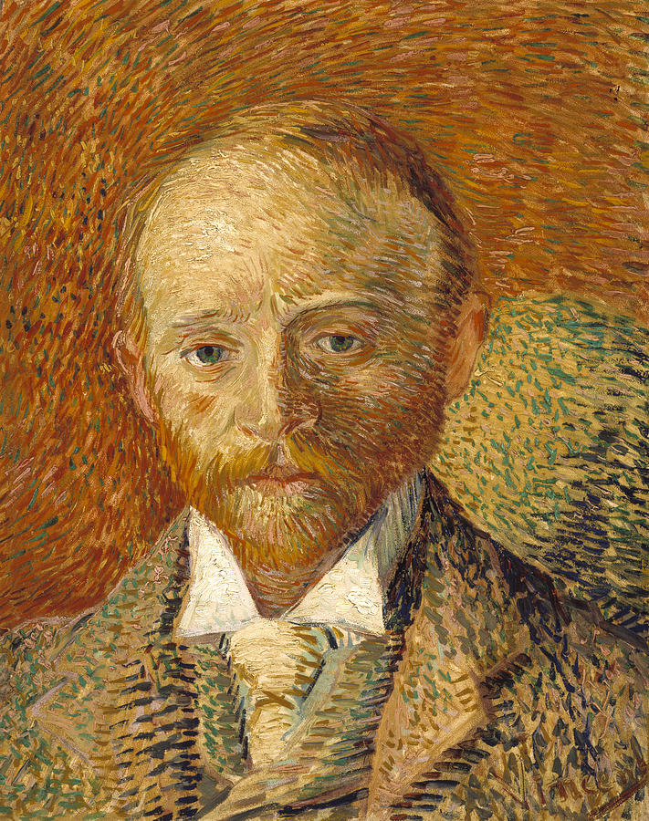 Portrait Of Alexander Reid 1887 Painting by Vincent van Gogh