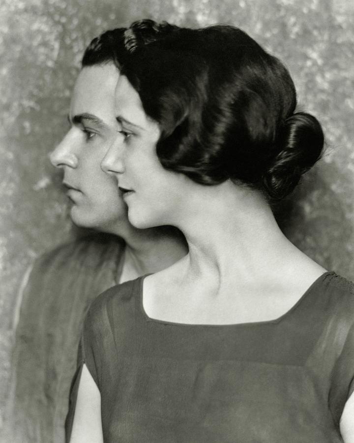 Portrait Of Alfred Lunt And Lynn Fontanne Photograph by Nickolas Muray