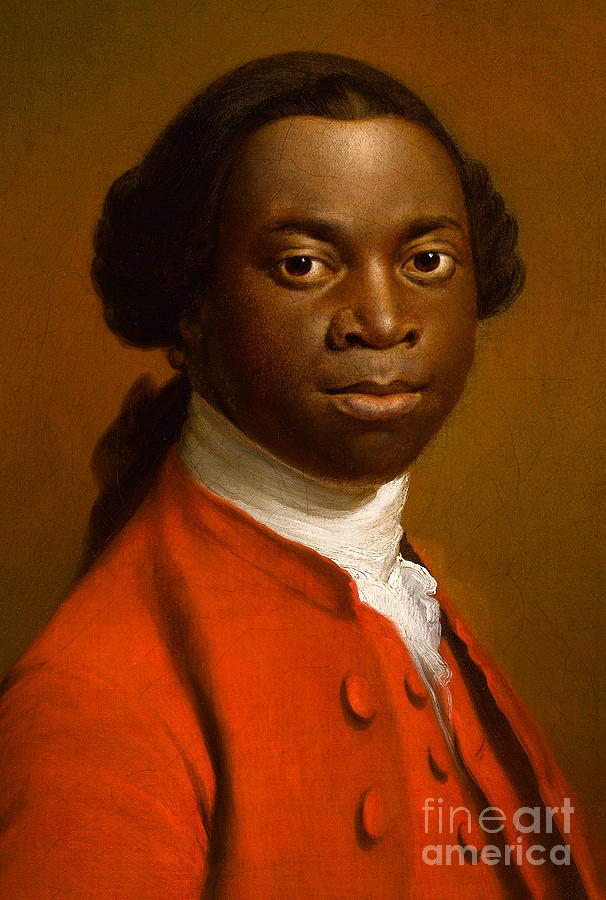 Portrait of an African Painting by Allan Ramsay