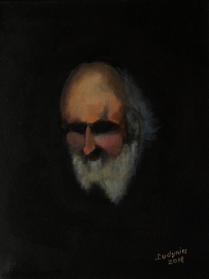 Portrait Of An Old Man 2 Painting by Ryszard Ludynia