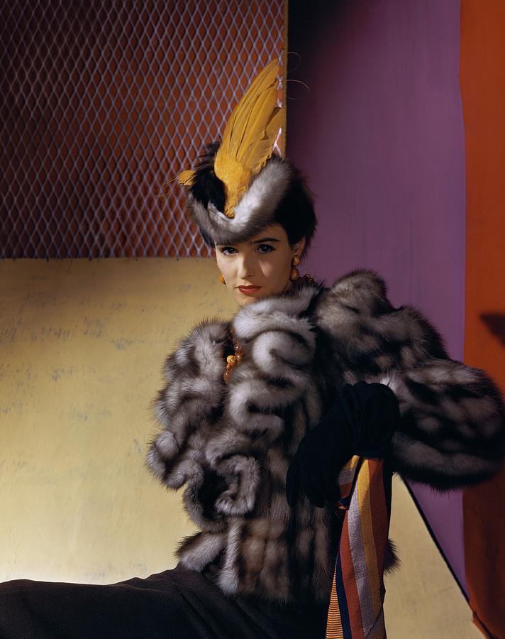 Portrait Of Babe Paley Photograph by Horst P. Horst