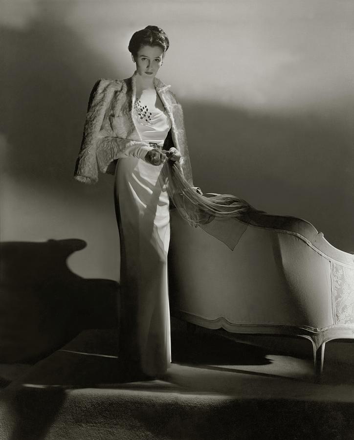 Portrait Of Barbara Cushing Photograph by Horst P. Horst