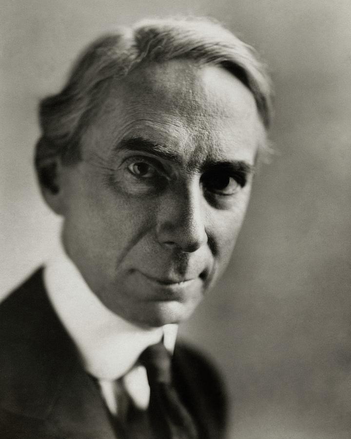 Portrait Of Bertrand Russell Photograph by Florence Vandamm