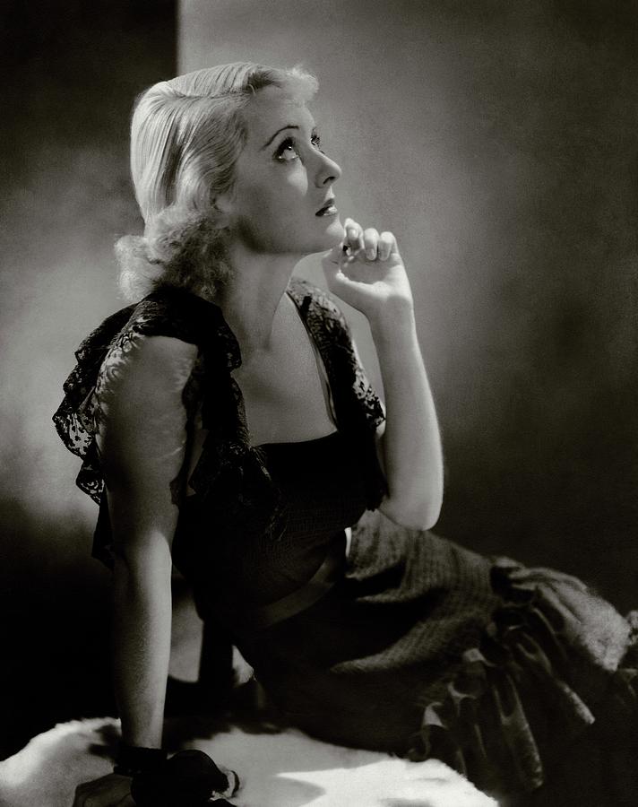 Portrait Of Bette Davis Photograph by Horst P. Horst