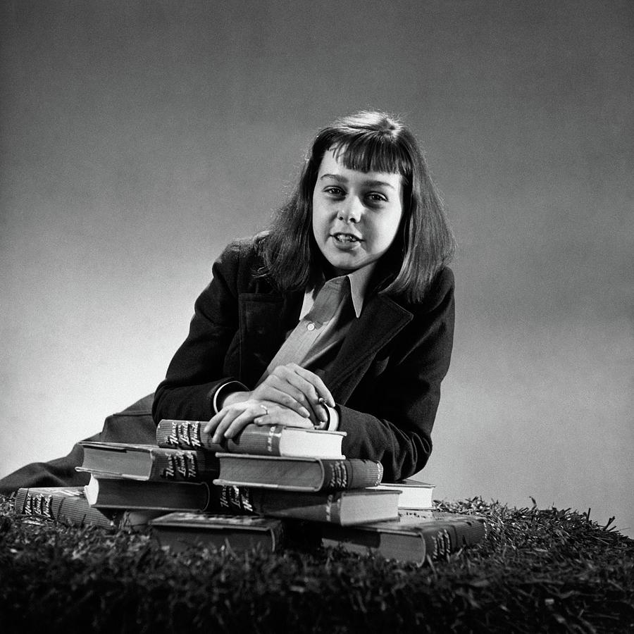 Portrait Of Carson Mccullers Photograph by John Rawlings