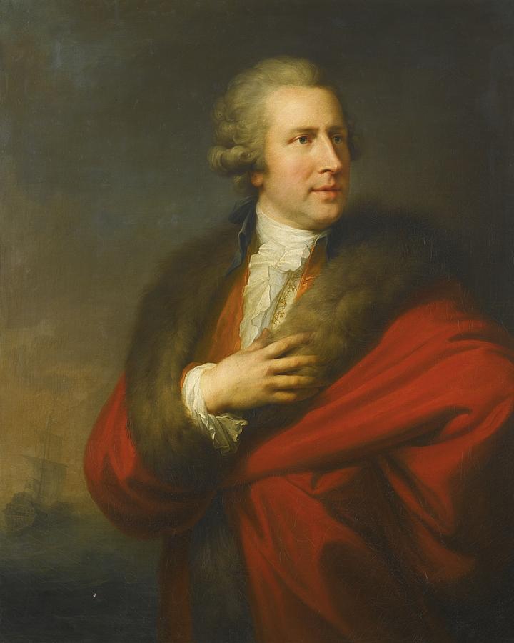 Portrait Of Charles Whitworth Painting
