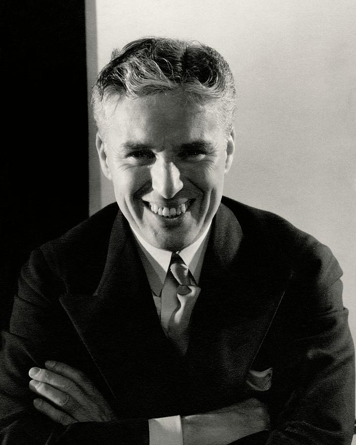 Portrait Of Charlie Chaplin Photograph by Edward Steichen